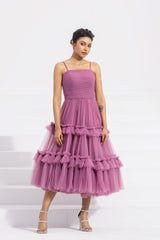 Mauve Tiered Ready to Wear